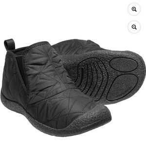 Keen Howser Black Ankle Boots Size‎ 9.5 gorpcore cabin hiking fleece lined ski